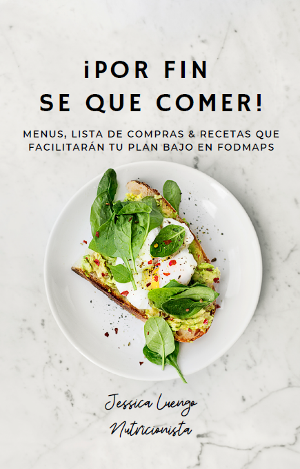 Plan Bajo en FODMAPs